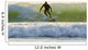 Surfer Catching A Wave Wall Mural