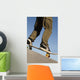 Low Angle View Of Young Male Skateboarder Wall Mural