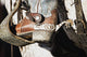 Cowboy Boot Heel And Spur In Saddle Stirrup Wall Mural