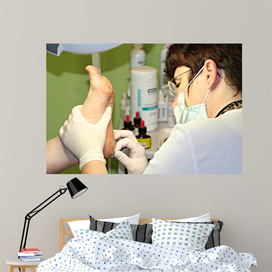 Podologie Wall Mural