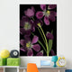 Purple Tulips Wall Mural
