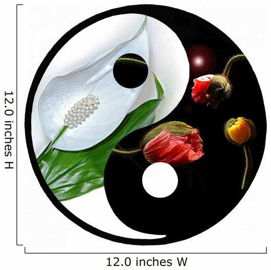 Yin-yang Wall Decal Design 2