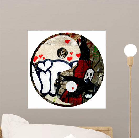 Yin-yang Wall Decal Design 4
