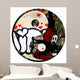 Yin-yang Wall Decal Design 4