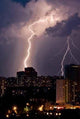 Night Lightning Wall Decal