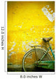 A Bike Leaning Against A Wall Wall Mural