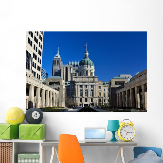Indiana Statehouse Capitol Building Wall Decal