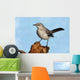 Northern Mockingbird (Mimus polyglottos) Wall Mural