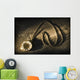 Antique Pocket Watch On Chain Wall Mural