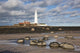 Lighthouse, Northumberland, England Wall Mural
