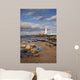 Lighthouse, Northhumberland, England Wall Mural