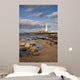 Lighthouse, Northhumberland, England Wall Mural