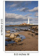 Lighthouse, Northhumberland, England Wall Mural