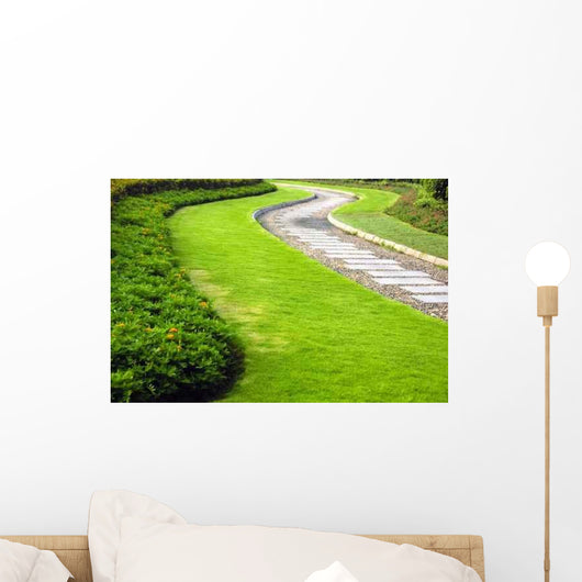 Park Walkway Wall Decal