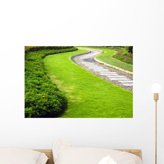 Park Walkway Wall Decal