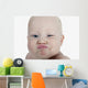 Baby Making A Funny Face Wall Mural