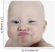 Baby Making A Funny Face Wall Mural