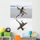 Surfer Running With Surfboard Wall Mural