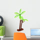 Coconut White Figurine Wall Mural