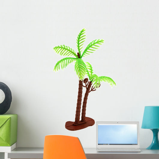 Coconut White Figurine Wall Mural