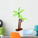 Coconut White Figurine Wall Mural