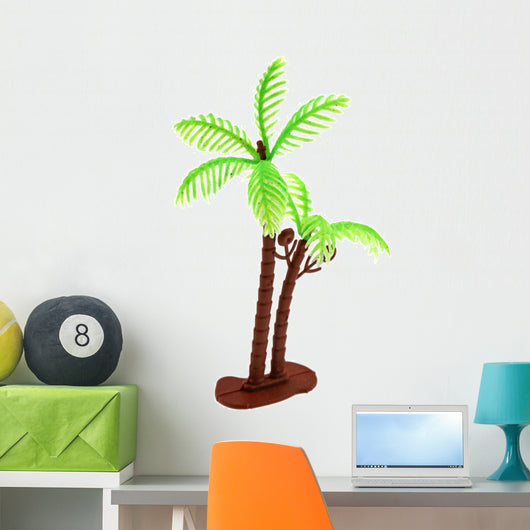 Coconut White Figurine Wall Mural