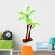 Coconut White Figurine Wall Mural