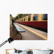 Speeding Passenger Train Wall Mural