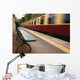 Speeding Passenger Train Wall Mural