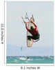 Man Kitesurfing Wall Mural