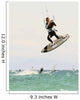 Man Kitesurfing Wall Mural