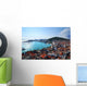 Croatia - Split Postcard of city and Marjan Hill Wall Mural