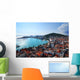 Croatia - Split Postcard of city and Marjan Hill Wall Mural