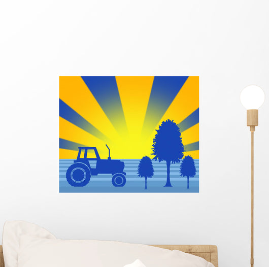 Blue Tractor