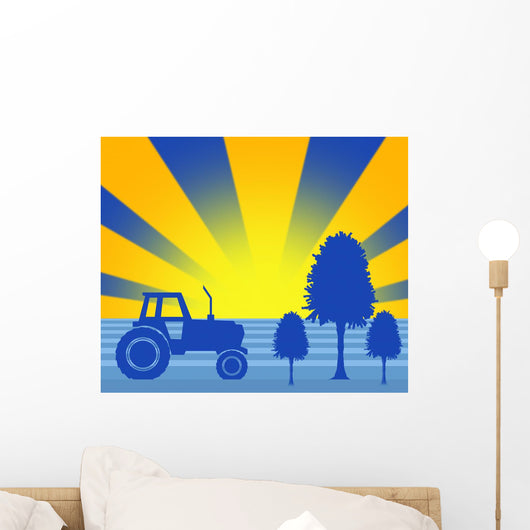 Blue Tractor