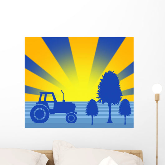 Blue Tractor