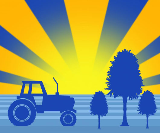 Blue Tractor