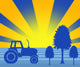 Blue Tractor