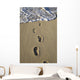 Footprints In The Sand Wall Mural