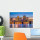 Louisville Kentucky USA Skyline Night Wall Decal