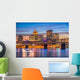 Louisville Kentucky USA Skyline Night Wall Decal