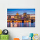 Louisville Kentucky USA Skyline Night Wall Decal