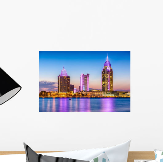 Mobile Alabama USA Wall Decal