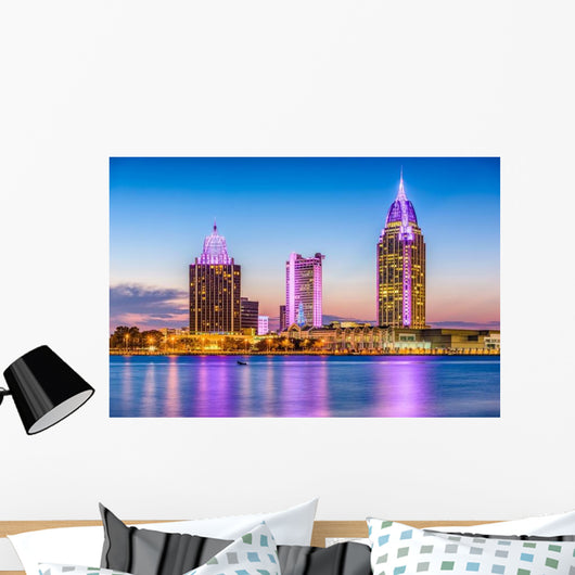 Mobile Alabama USA Wall Decal