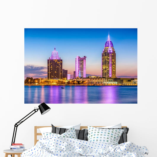Mobile Alabama USA Wall Decal