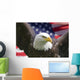 Americana Murals - American Eagle with Flag Wall Mural