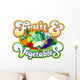 basketball Fruit-Vegetables Wall Decal