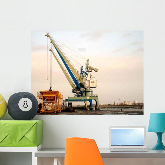 Grues Chargement Wall Decal