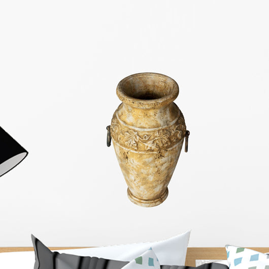 Antique Vase Wall Decal Design 2