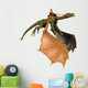 Dragon and Rider Flying Wall Decal